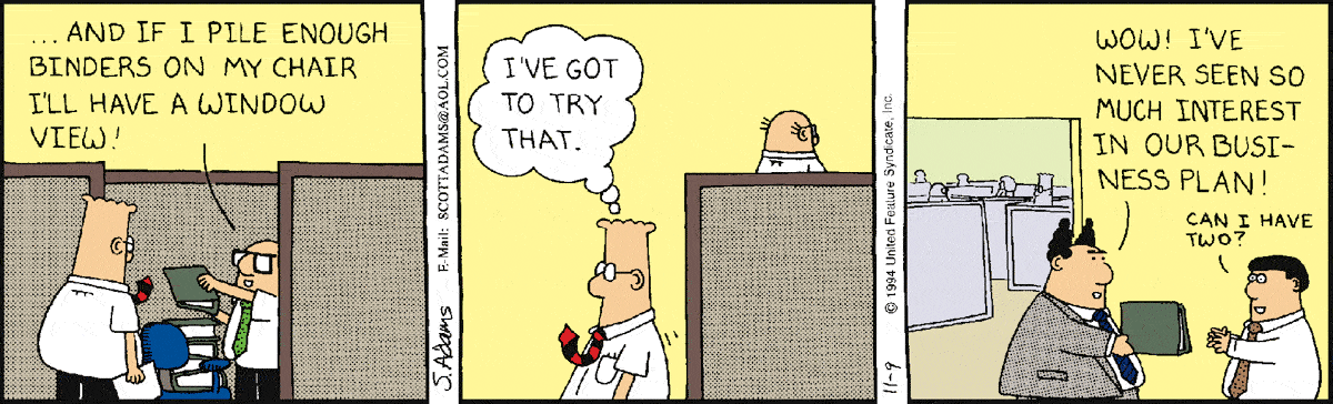 Dilbert Cartoon